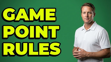How Do Players Get Game Point In Tennis?
