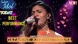Download Lagu NEW! Amrita Today Performance || Gazar Ne Kiya Hai Ishara  By Amrita In Indian Idol 16 MP3