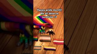 Happy pride month! We all deserve sunshine #lgbtcommunity #lqbtq #kandi #kandikid #ponybeads #fyp