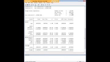 DEMO with Watermark Stata hurdle regression