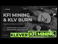 Klever.IO Launching KFI Governance Token Mining Event + DEFI Updates