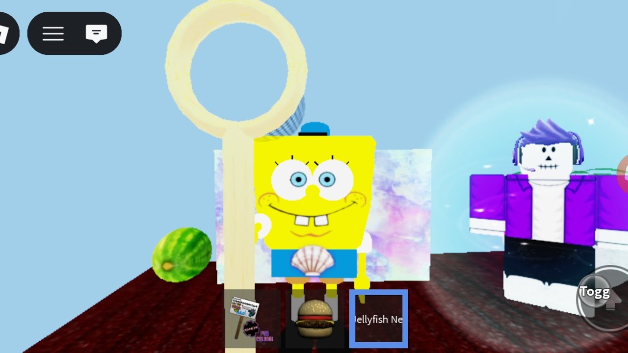 The Spongebob ui  rp wow 😲👍