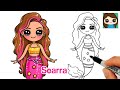 How to Draw Mermaid High | Searra