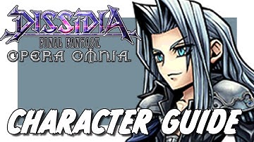 DFFOO SEPHIROTH CHARACTER GUIDE & SHOWCASE!!! BEST ARTIFACTS & SPHERES!!! HE