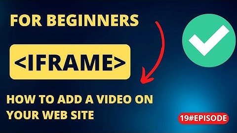 Iframe part 2?|html 5 in hindi - urdu  |episode 19|