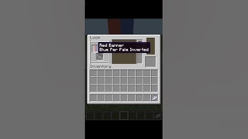 How to make a Phillipines flag in Minecraft - Minecraft Banner Tutorial #shorts #tutorial