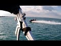 Fast Watercrafts in Saint Claire river and Lake Huron, Canada-USA border.