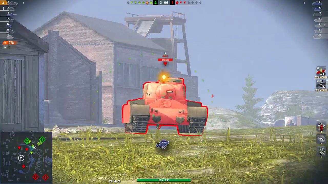 wotblitz WOT Blitz / Churchill III / 6 kills / 1 942 dmg