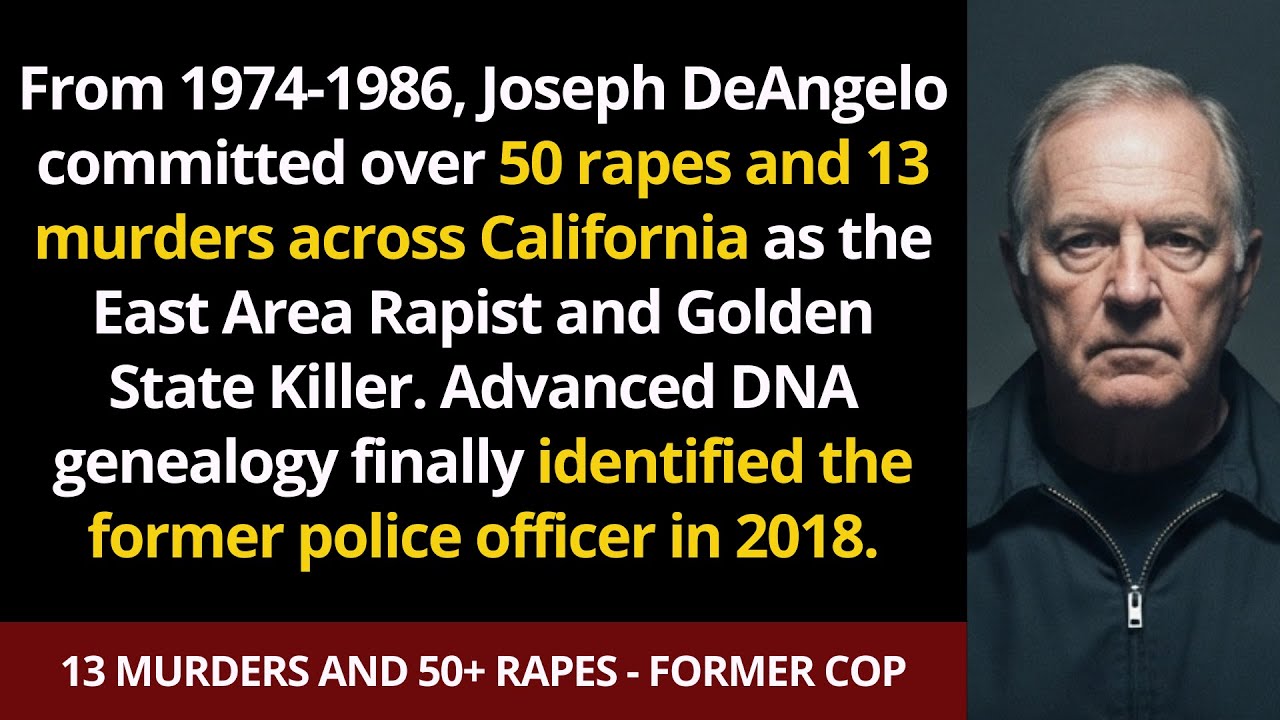 The Golden State Killer: Joseph DeAngelo's 40-Year Crime Spree Across California