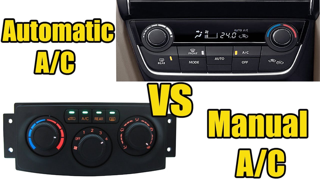 Automatic AC vs Manual AC #EpisodeIII - YouTube