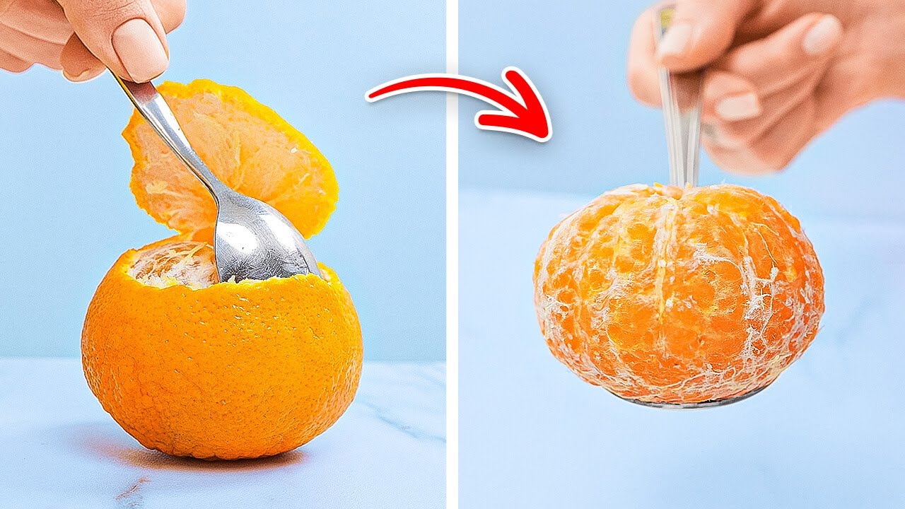 New Easy Ways to Cut & Peel Fruits and More Handy Hacks for Any Occasion  ️