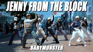 [KPOP IN PUBLIC ONE TAKE] BABYMONSTER ‘Jenny from the Block’ FULL DANCE COVERㅣ@동성로ㅣPREMIUM DANCE Resimi