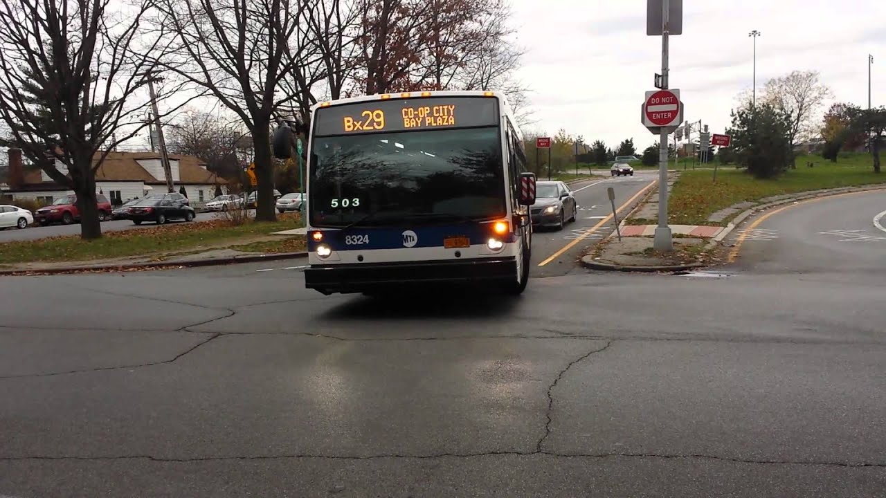MTA New York City Bus: 2015 Nova Bus LFS [#8324] Bx29 Bus @ Palmer Ave ...