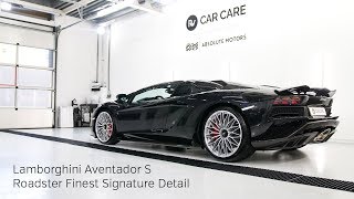 High End Detailing Lamborghini Aventador S Roadster Finest Signature Detail