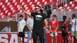 LIVE | Press Conference: Razorbacks coach Ryan Silverfield, players discuss loss to Texas A&M