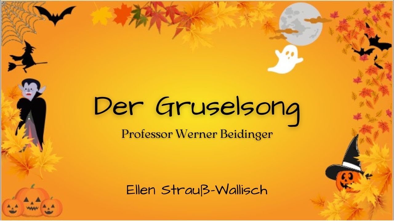 Der Gruselsong (Cover) - Kinderlieder zum Mitsingen | Ellen Strauß-Wallisch