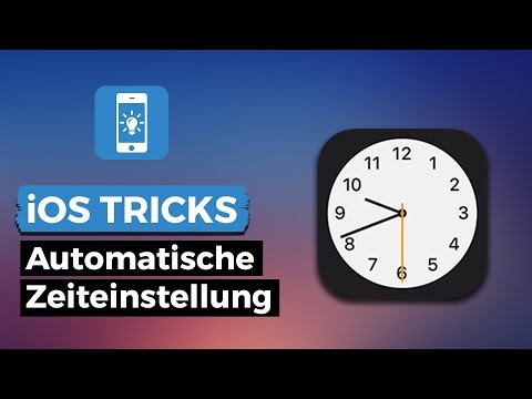 iPhone automatisch Zeiteinstellung deaktivieren bei Zeitumstellung