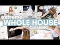 2021 WHOLE HOUSE CLEAN WITH ME | Extreme Cleaning Motivation | New Toddler Bed Reveal!