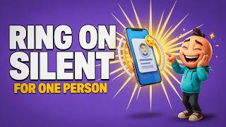 How to Make One Contact Ring on Silent on Android (and Do Not Disturb)