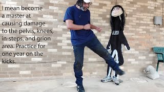 Striking Sandbag Continued