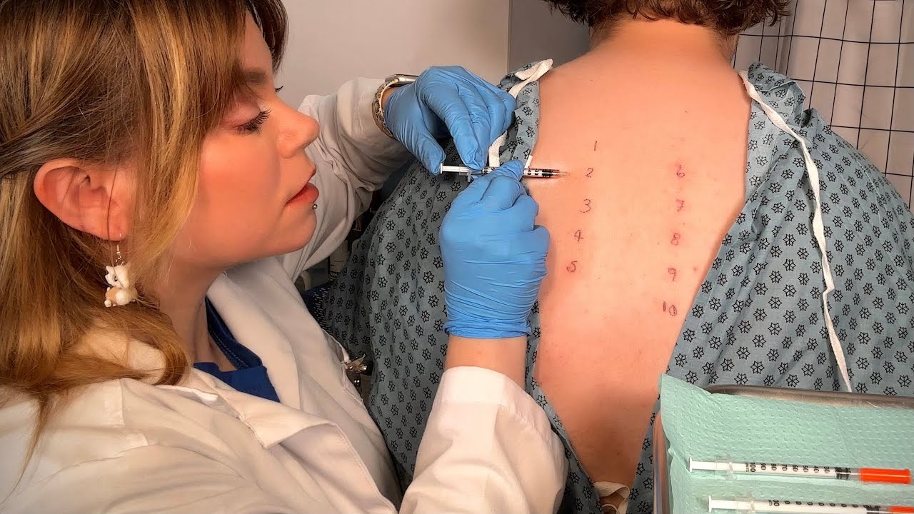 ASMR Allergist Exam & Allergy Testing | Patient POV and Real Person | Medical Roleplay
