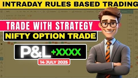 Intraday Trading Using Rule Based System