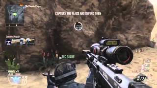 Black Ops 2 - Random Battle Axe throw first ever???