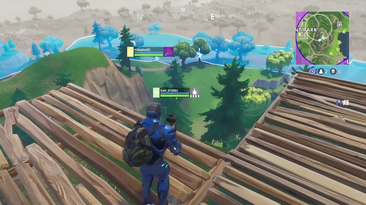 HOW TO BEAT THANOS 1v1! {JUMP PAD + HIGH GROUND}{FORTNITE REPLAY }{ PS4