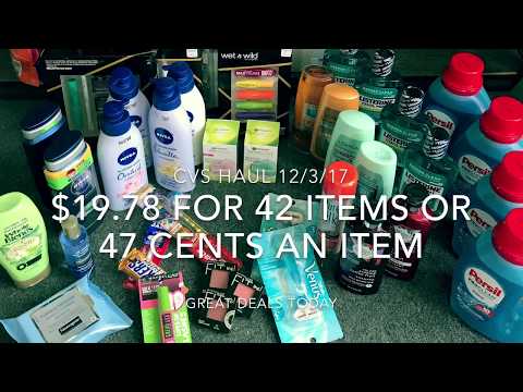 CVS HAUL FOR 12/3/17. Coupon Haul for Sunday’s Deals at CVS rolling ECB stacking coupons & CRT