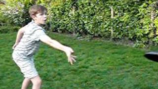 Slow motion - Frisbee throw