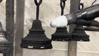 Laser Cleaning for powder coating - #lasercleaner #lasercleaning #lasercleaningmachine