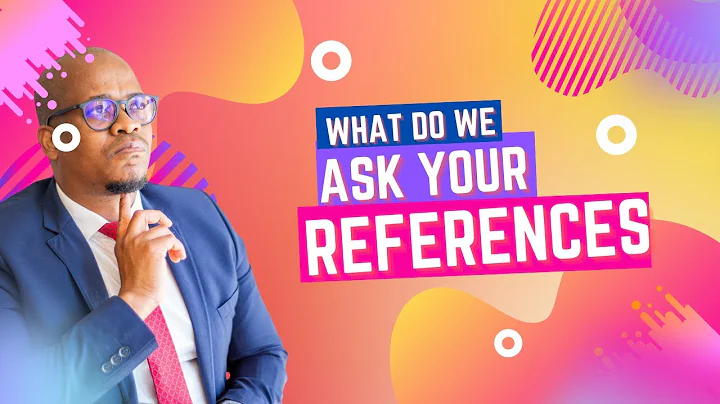 What Do Employers Ask When They Call Your References