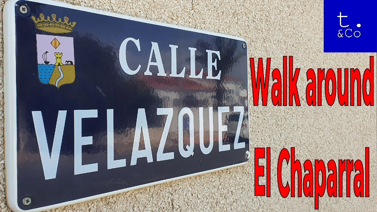 Walking tour of El Chaparral, Torrevieja YouTube
