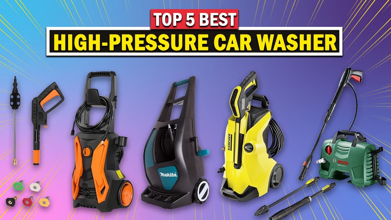 Top 5 Best High Pressure Car Washers 2025 - YouTube