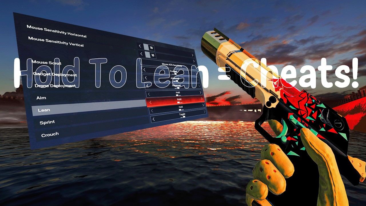 Reaz Aim Method + Hold To Lean = Instant Ban!