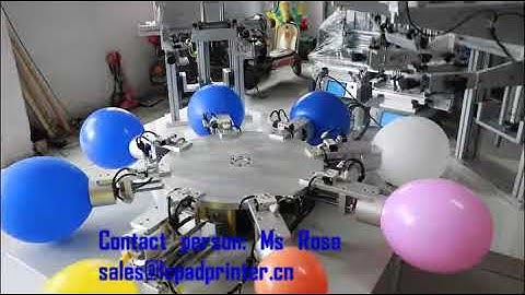 Automatic Balloon Screen Printer machine