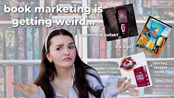 Book Marketing is Getting Weird... I  Scented Books, NSFW items and Hockey Team Special Edition