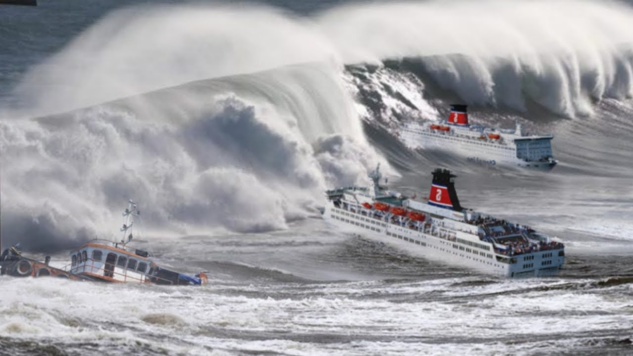 6 minutes ago, Chaos in FRANCE! Storm Benjamin brings high waves and strong winds to France