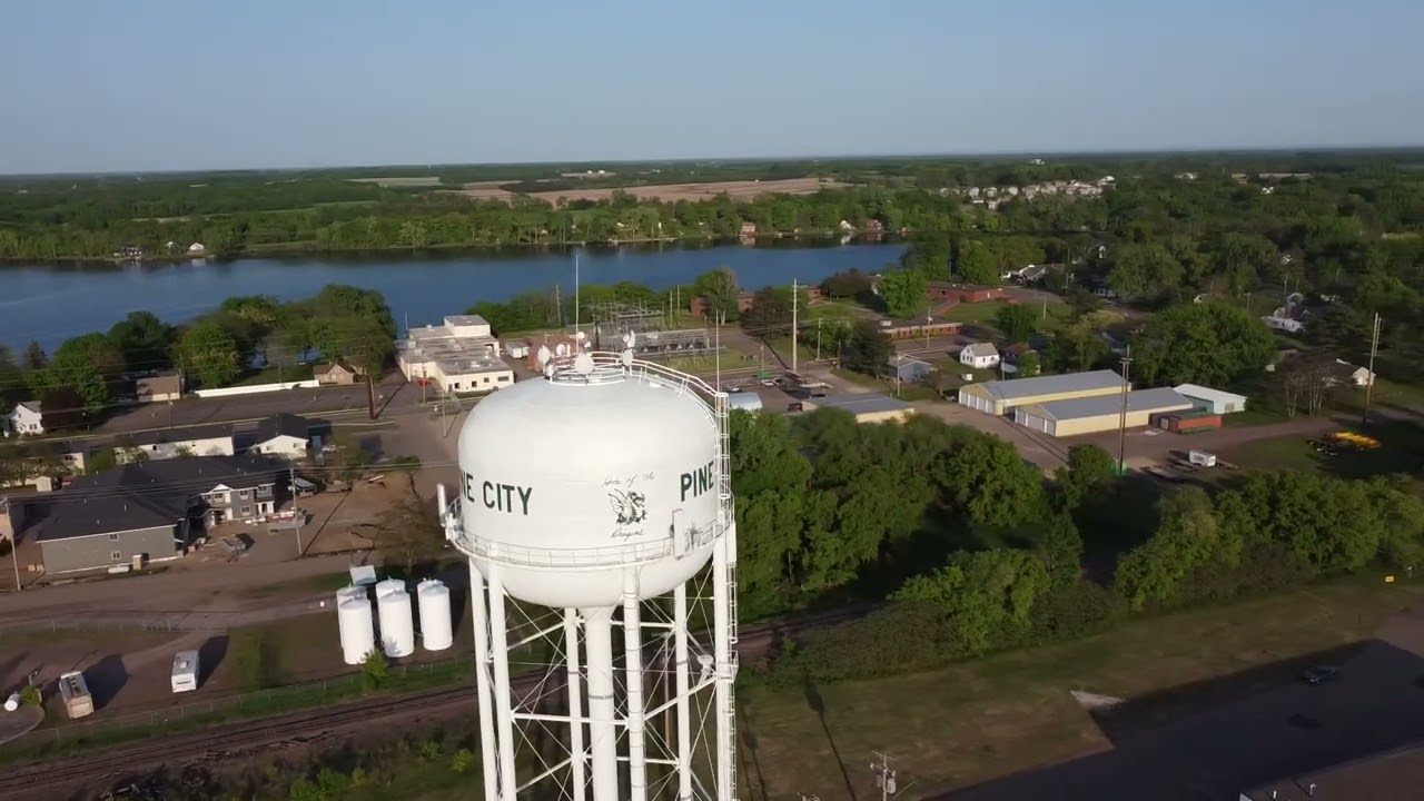 Pine City Minnesota Water Tower