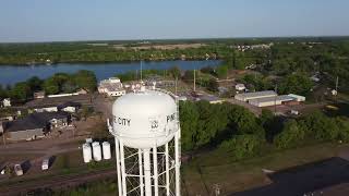 Pine City Minnesota Water Tower