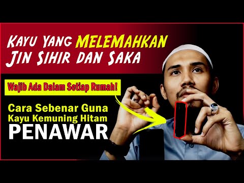 Cara Guna Kayu Kemuning Hitam MUJARAB