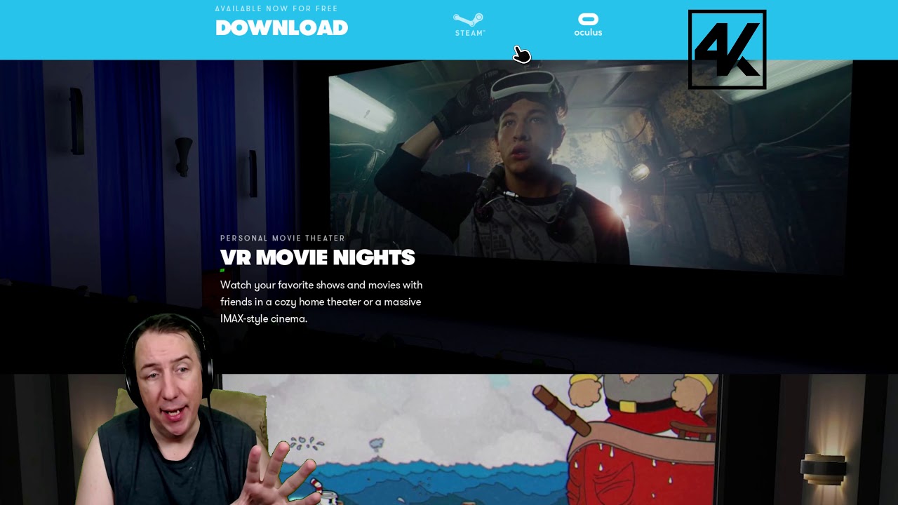 BigScreen VR App Why I Think This Could Be An Awesome Cinema 3D Bigscreen vr app why i think this could be an awesome cinema 3d