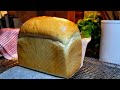 How to make bread at home  homemade white bread loaf recipe