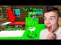 Szalony CHOWANY W PALIONOWIE z Moim Synem w Minecraft!