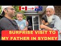 Surprise visit to australia  meeting my father after 15 years canada to australia reunion