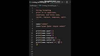 Python Challenge #6 | 7 Useful String Methods Every Beginner Should Know