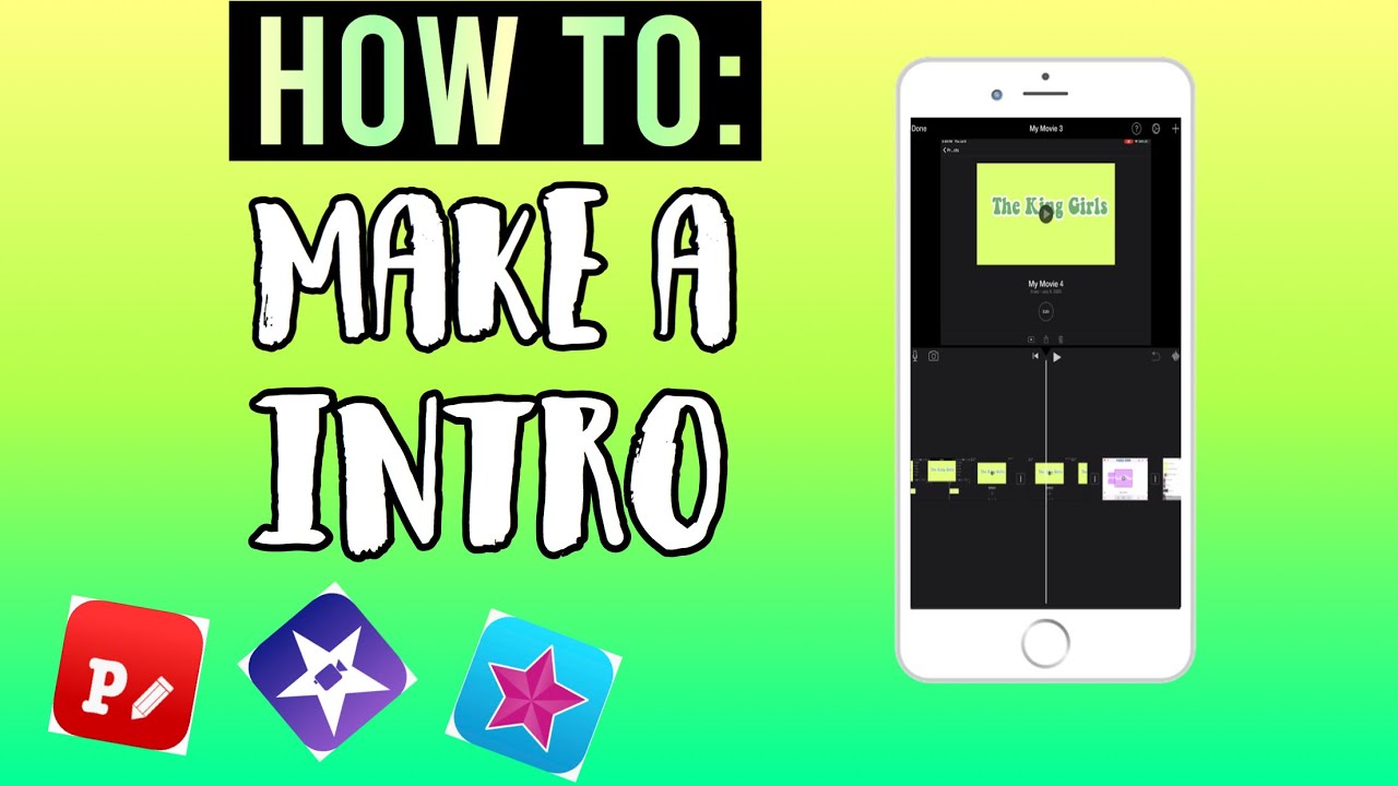 How To Make A Intro YouTube