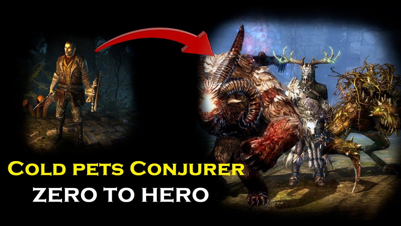 Beginner Friendly Pets Conjurer - only faction items, no specific affixes [Grim Dawn]