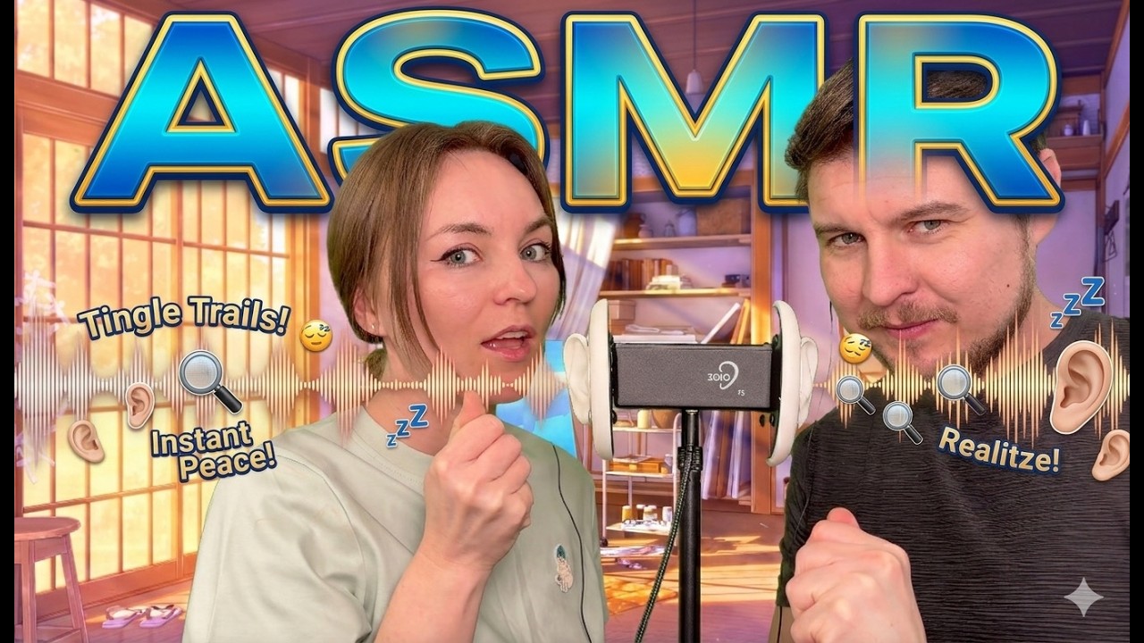 ASMR 3d audio experience russian and english whisper| 3dio