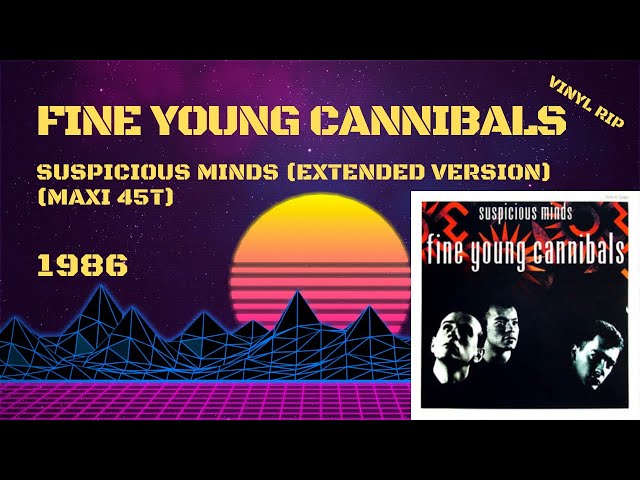 Fine Young Cannibals - Suspicious Minds (Extended Version) (1986